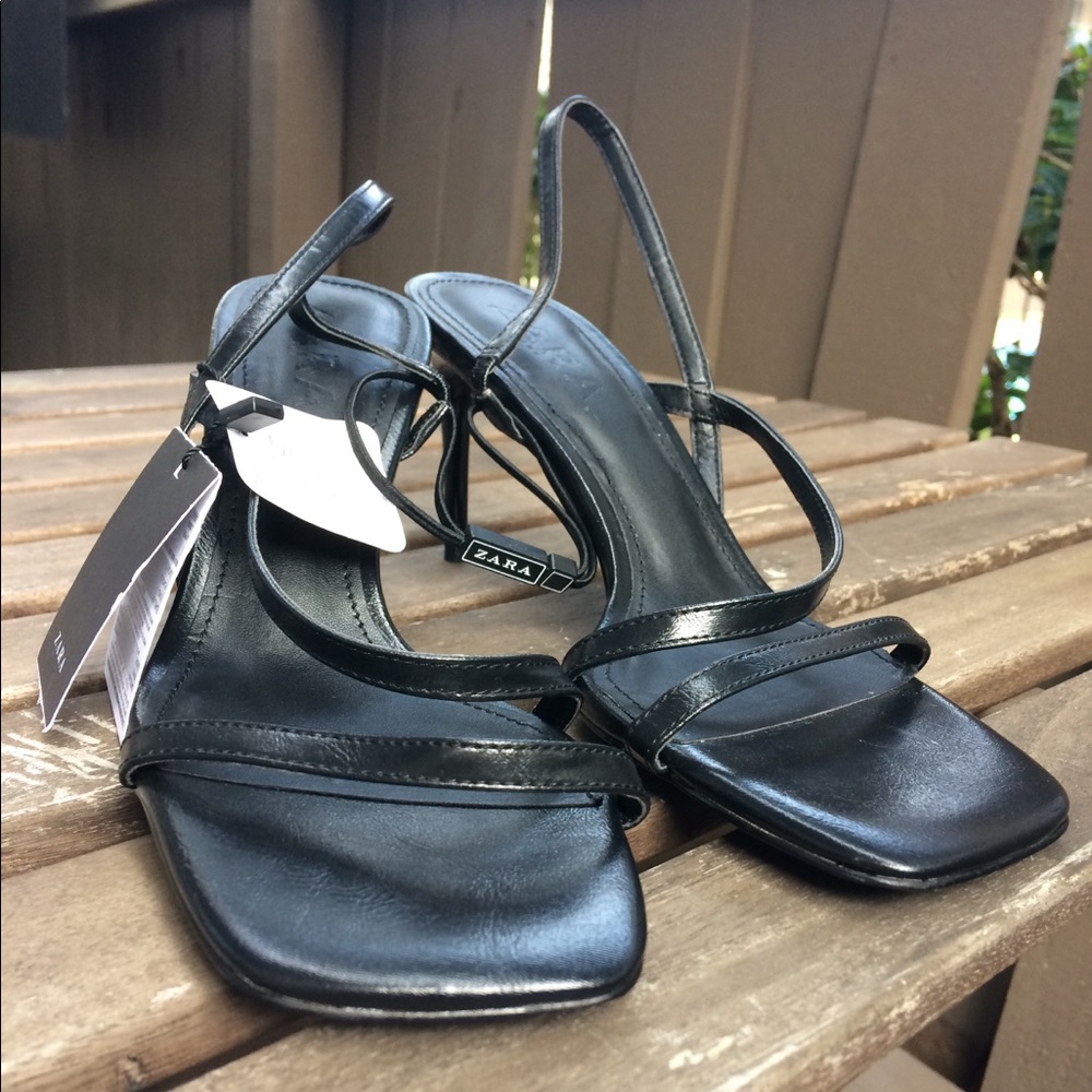 ZARA Strappy Heels -NWT